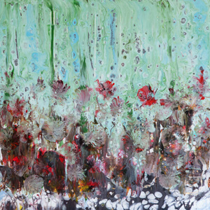 Коралловый рай. 80x50, Акрил, холст, 2021 год